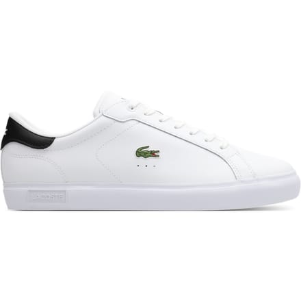 Lacoste Powercourt Sneakers Heren - Wit - Maat 42.5 - Leer