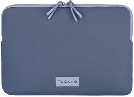 Tucano One Sleeve MacBook Neo 13 – Waterbestendig – Extra Compartiment voor Notebook – Uitgerust met Krasbescherming - Blauw