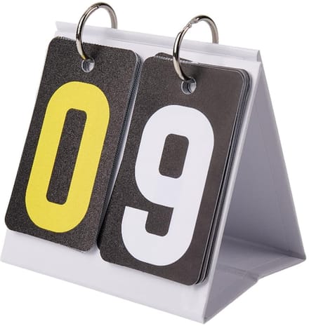 Cosensi - Flip Scorebord Klein voor Basketbal en Tennis