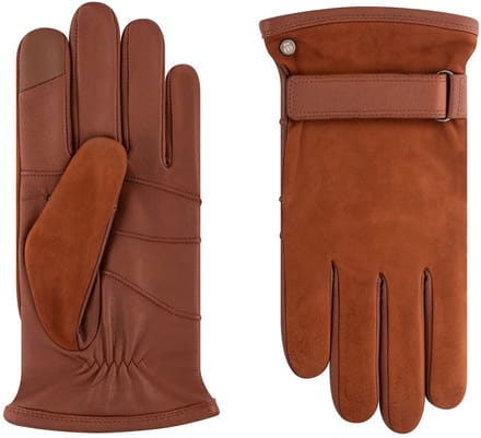 Roeckl Bregenz Handschoenen Leer - Jongens - saddlebrown