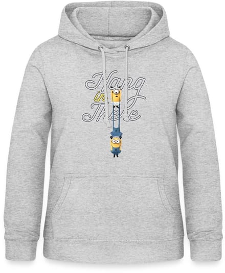 Minions Carl And Phil Hang In There Hoodie Dames
