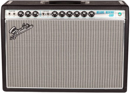 Fender ’68 Custom Deluxe Reverb – 22W Buizen Gitaarversterker – Silverface Reissue