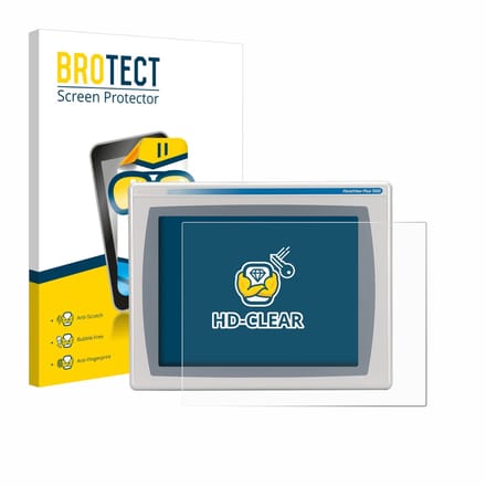 BROTECT - Screenprotector voor Allen Bradly HMI AB 2711P-RDT15C - Folie Beschermfolie transparant