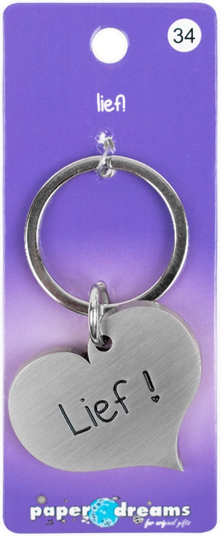 Hart sleutelhanger - Lief