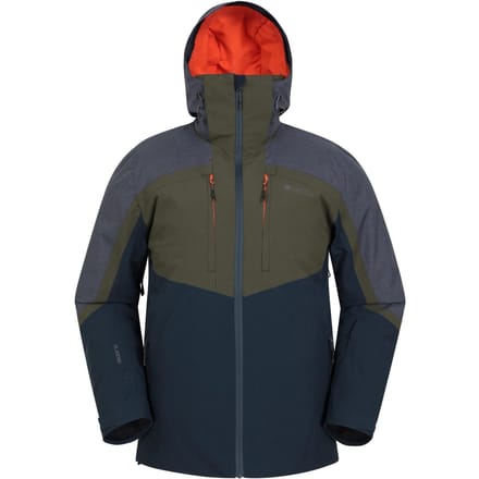 Mountain Warehouse Heren Anton Waterdichte Ski jas (Kaki Groen)