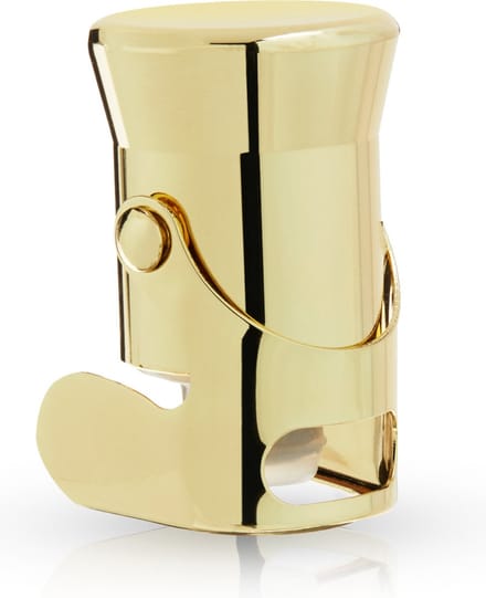 Viski Champagnestopper - Roestvrijstaal - Goldplated
