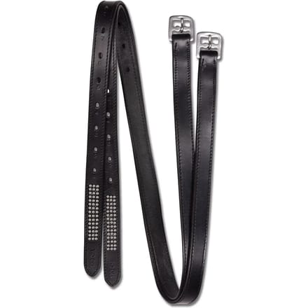 Waldhausen STAR stijgbeugelriemen Silverstar 140 Zwart