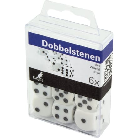 Kangaro dobbelstenen set - 6 stuks