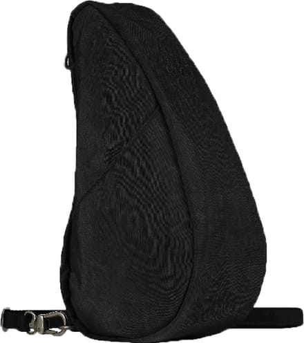 Healthy Back Bag Textured Nylon Large Baglett Zwart