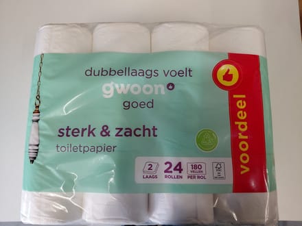 Gwoon G'woon - Toiletpapier 2-laags - 24 rollen