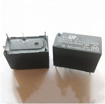Elektronisch Relais - Schakelrelais Component - Elektronica Besturen - Compact Ontwerp - 10 Stuks - Zwart