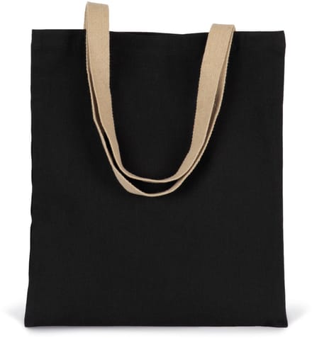 Kimood Gerecyclede shopper KI5203 - Black Night / Hemp - One size