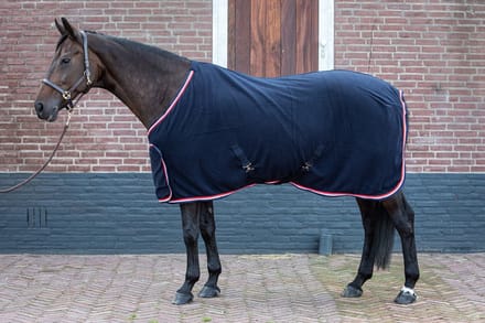 MASTER Fleece Showdeken Blauw-105-155