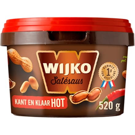 Satesaus kant&klaar hot