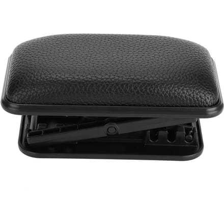 Universal Automobile Car Left Hand Armrest Pad Anti fatigue Elbow Support Adjustment Bracket gray