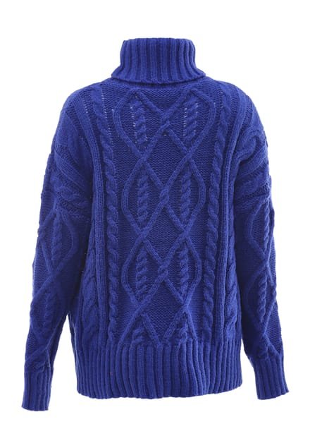 Mymo Trui met coltrui Dames KONING BLAUW