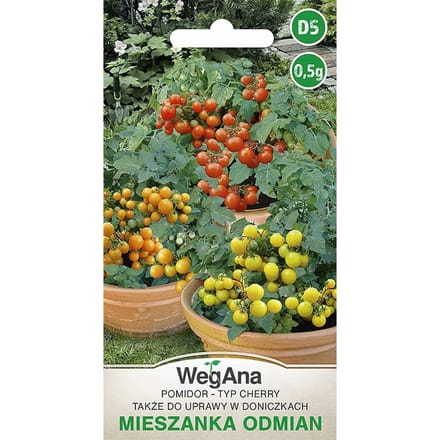 Cherrytomaat, mix van variëteiten, 0,5 g, tomatenzaden - WegAna