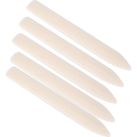 5 Stuks Leer Ambacht Map Wit Plastic DIY Handgemaakt Rand Afwerking Naaigerei Accessoires(Lang Long white