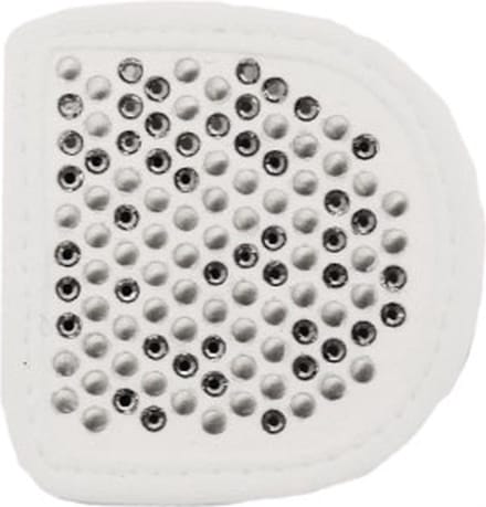 Haukeschmidt Patches Chessboard MagicTack Swarovski Wit - One size