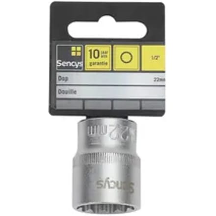Sencys Dop 1/2" 22mm