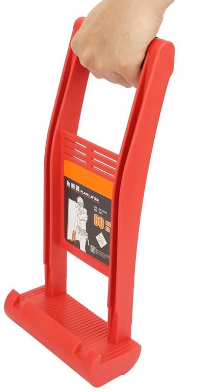 Cosensi- Paneeldrager 80 kg - Gipsplaatdrager - Lifter - Multiplex - Antisliphandgreep - Veilig in gebruik - Plaatdrager