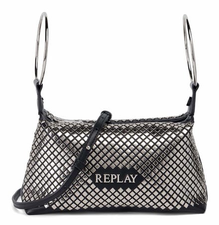 REPLAY schoudertas Crossbody Bag Black zwart