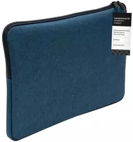 Laptop sleeve 14 inch Laptophoes blauw