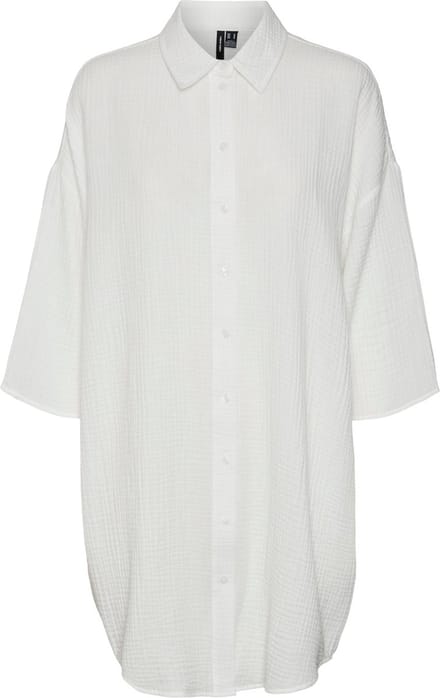 VERO MODA VMNATALI 3/4 LONG OVERSHIRT WVN GA SPE Dames Blouse - Maat XS