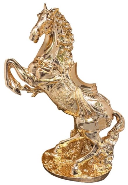 Cinar Gouden Decoratief Paard - 60cm Luxe Beeld