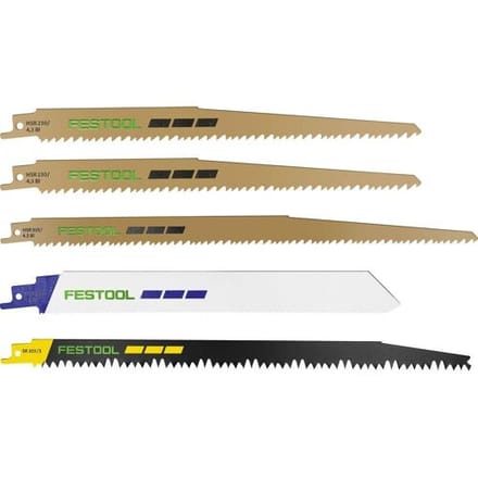 Festool RS-Sort/5 Reciprozaagbladenset - 577496