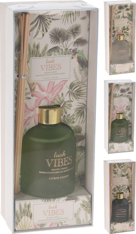 Aroma Di Rogito Parfum diffuser huisparfum geurstokjes Jungle Life tropical smoothy 200ml