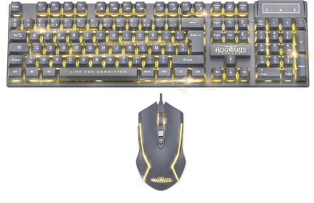 Freaks And Geeks Hogwarts Legacy - Gaming Keyboard and Mouse Bundle - Gaming toetsenbord & muis - Frans - Zwart