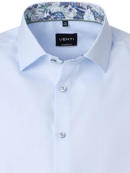Venti Heren Overhemd Kent Boord Modern Fit 226110470-101 - L