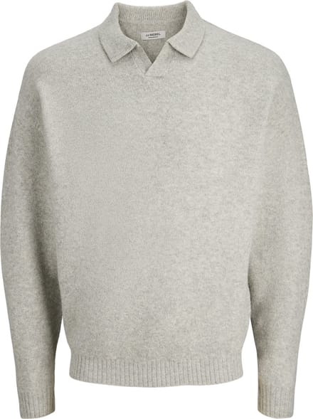 JACK&JONES - JREBSONAR KNIT SPLIT NECK - Jongens - Gebreide truien