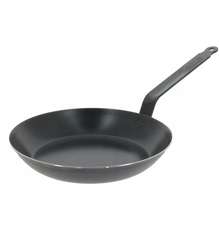 De Buyer Koolstofstalen Koekenpan 28 cm - Traditioneel & Duurzaam