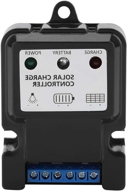 Zonne Laadregelaar - Intelligente Controller - Energie Beheer - LCD Display - 10A 6V/12V - Zwart