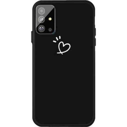 Mocaa Samsung Galaxy S20 Designz Love Heart Case Zwart
