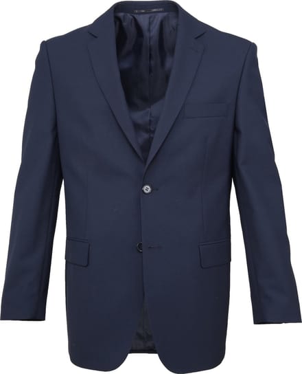 Suitable Colbert Picador Wol Blend Donkerblauw - Maat 50 - Heren blazer