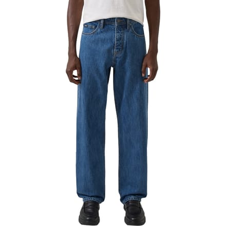 s.Oliver - male - Jeans / Los model / Halfhoog / Wijde pijpen / 100% katoen