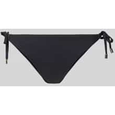 Bikinibroekje met vetersluiting aan de zijkant model 'MONOCHROME BEACH'