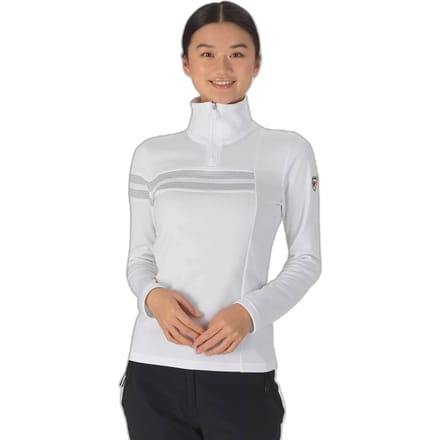 Rossignol Resort Fleece Met Halve Rits Wit L Vrouw