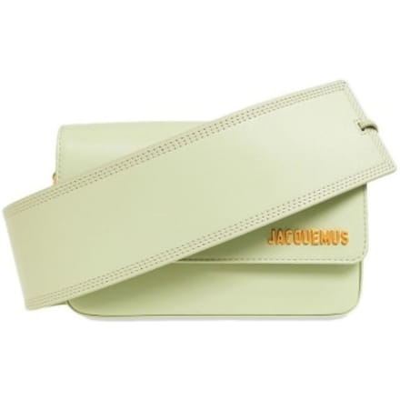 Jacquemus Le Carinu lichtgroene tas