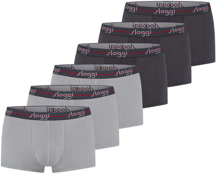 sloggi Heren hipster short / pant 6 pack men Start
