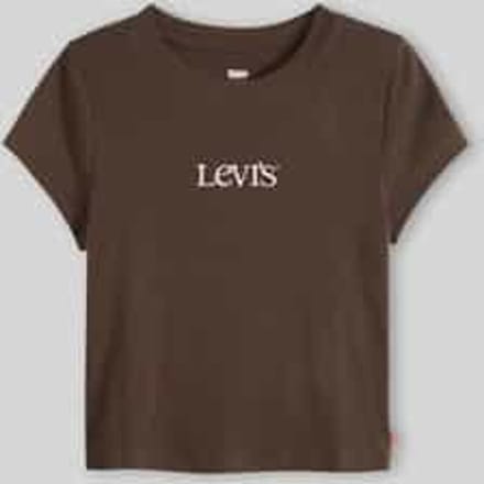 Levis LEVI'S Essential Baby T-Shirt - Bruin- Dames, Bruin M