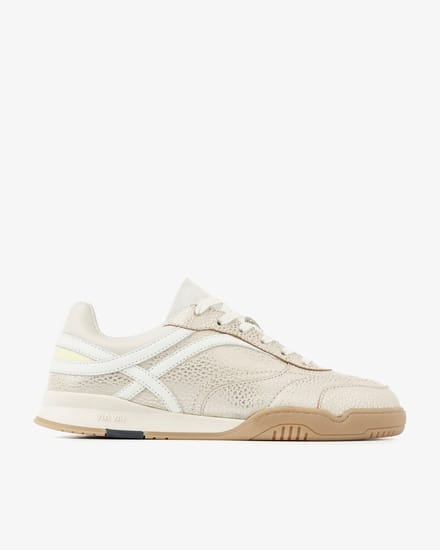 VIA VAI Kris Sky Sneakers Dames - Leer - Beige