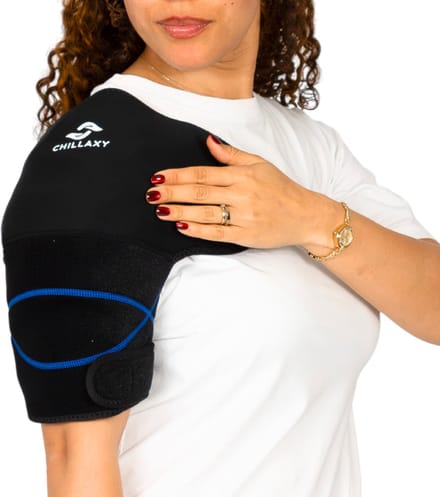 Chillaxy Coldpack Schouder – Icepack, Coolpack, IJspack – Koud Compress tegen Pijn & Zwelling – Gelpack Herbruikbaar - S/M