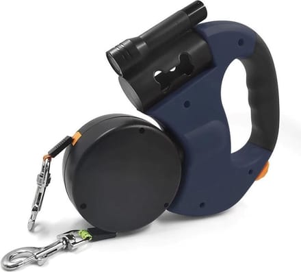 Dubbele Automatische Hondenriem – 3 Meter per Hond (max. 10 kg per hond)