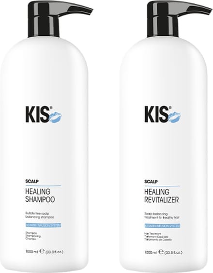 Kis Kerascalp Healing duo shampoo en treatment 1L | Extra voordelig