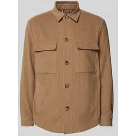 Overhemdjack met borstzakken, model 'Carper'