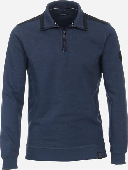 CASA MODA comfort fit schipperstrui - blauw